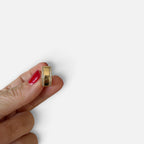 Adena Zirkon Taşlı Gold Halka Küpe