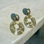 Spiral Sallantılı Küpe