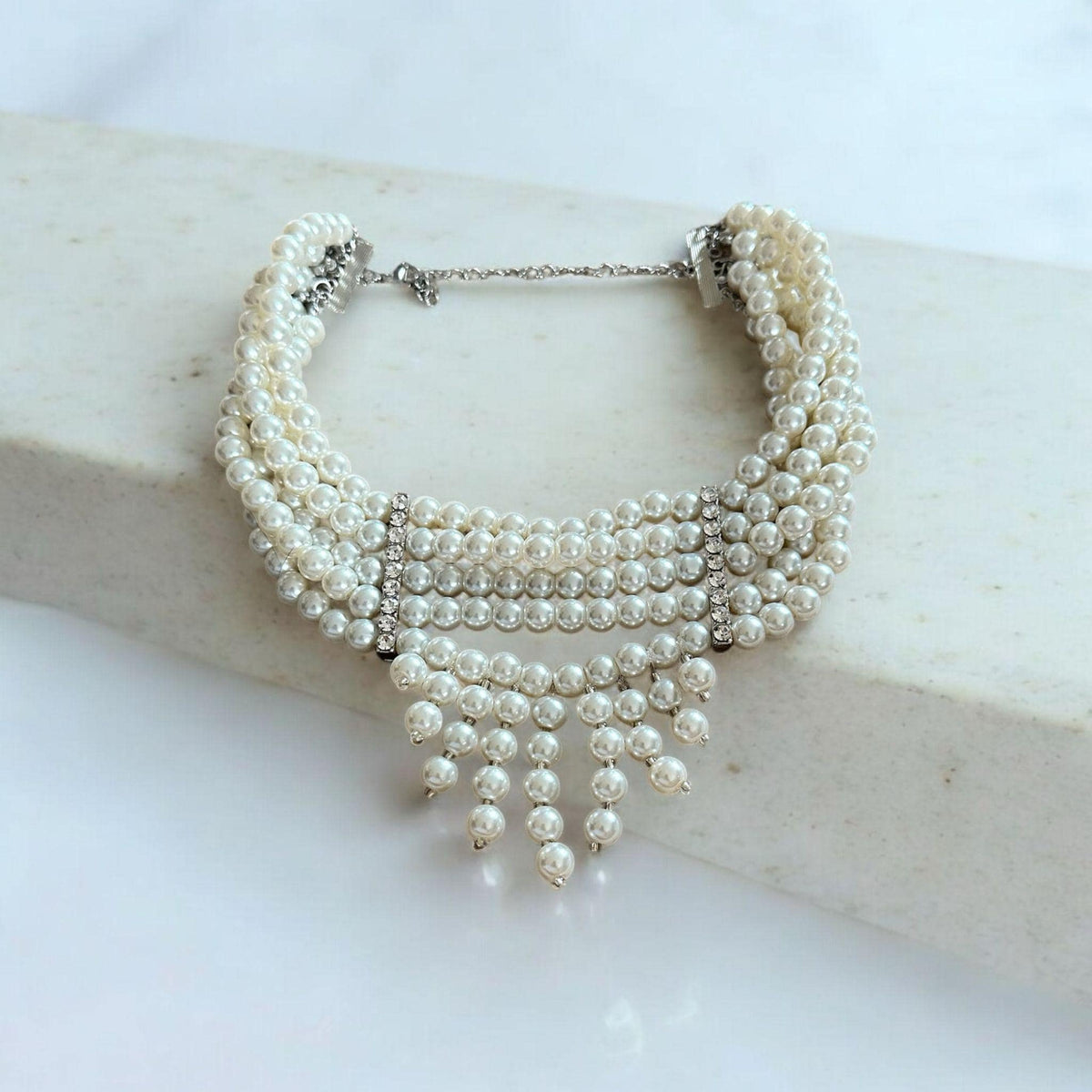 Çoklu İnci Choker