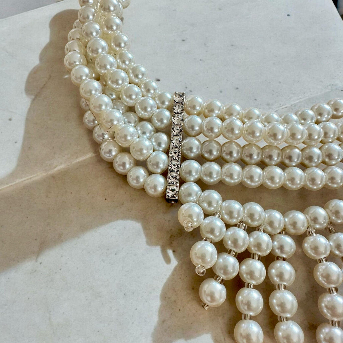 Çoklu İnci Choker
